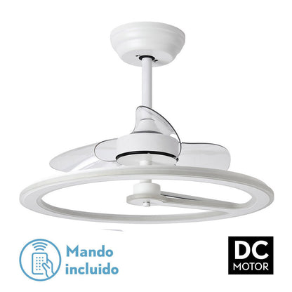 Ventilador techo Chom DC 110W Fabrilamp con motor silencioso y 6 velocidades