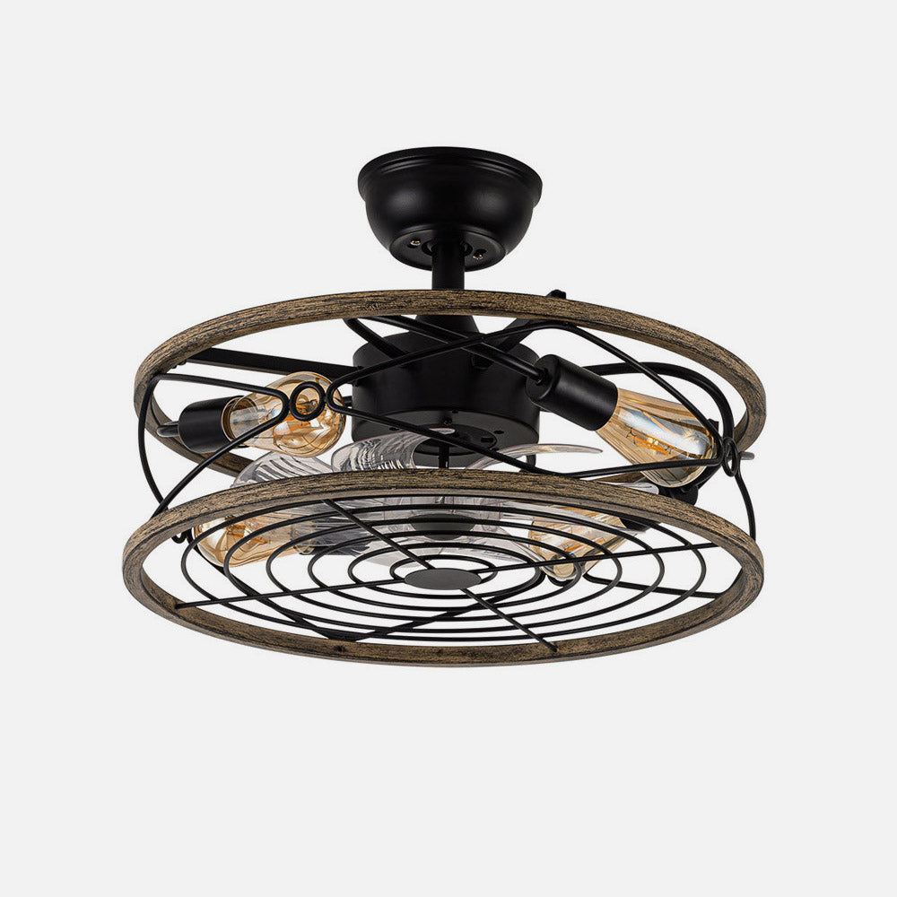 Ventilador techo con motor DC ultra silencioso de 44 dB y 6 velocidades ajustables para máxima eficiencia