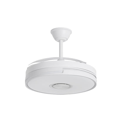 Ventilador de techo Auron en un ambiente interior, destacando su iluminación LED de 54W