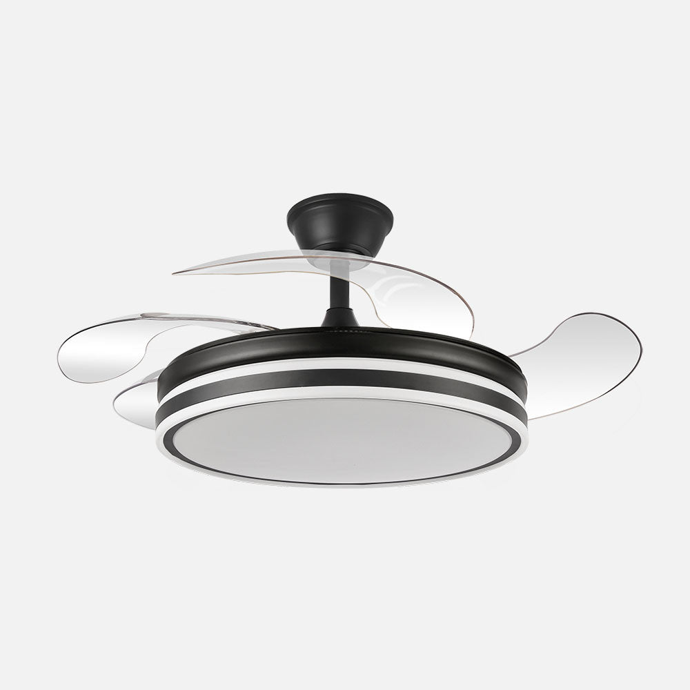 Ventilador de techo Bayomo Fabrilamp / Abrila con aspas retráctiles 142591409