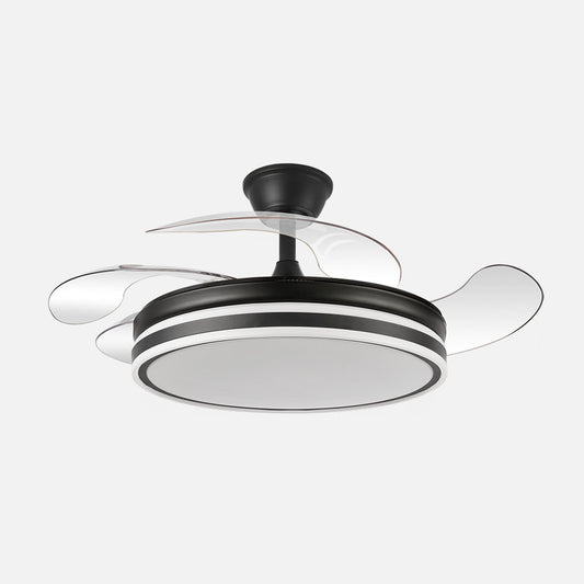 Ventilador de techo Bayomo Fabrilamp / Abrila con aspas retráctiles 142591409