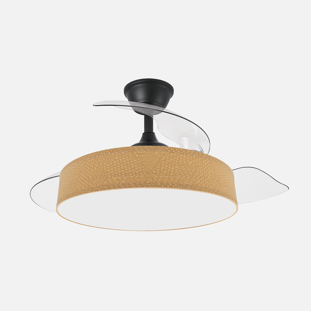 BOGA Ventilador de Techo Fabrilamp / Abrila con LED y Aspas Retráctiles 264290209
