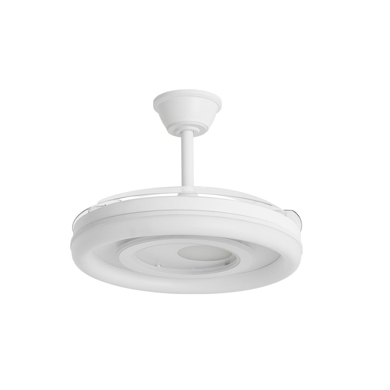 Ventilador de Techo Retráctil BRIBÓN Blanco AJP / Alemar en un ambiente moderno