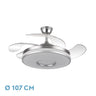 Ventilador de techo LED Dani Fabrilamp / Abrila 165391420 con aspas retráctiles