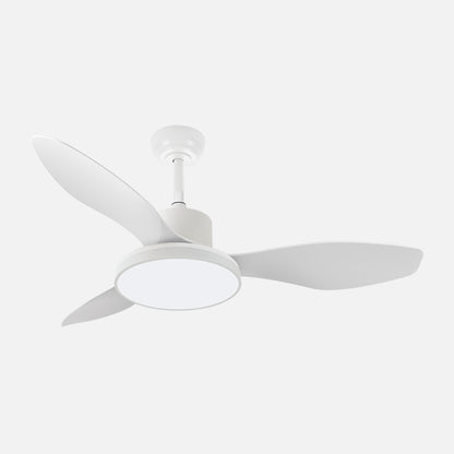 Ventilador de techo LED con 6 velocidades ajustables y control APP