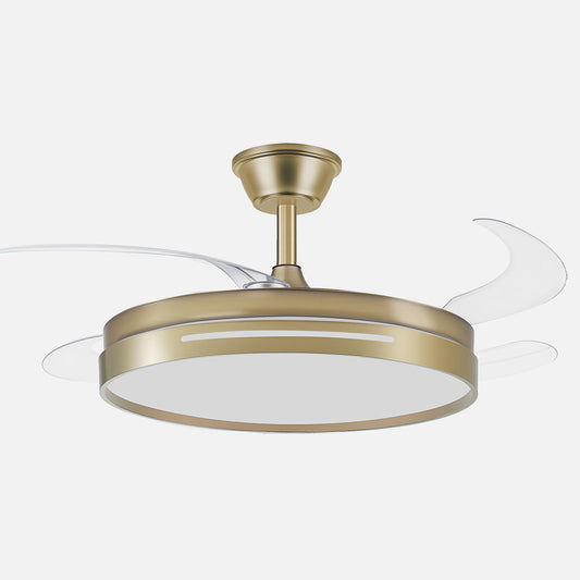 Ventilador de Techo DC Micenas Cuero Fabrilamp / Abrila IA012026