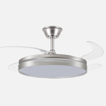 Ventilador de Techo Micenas 106 cm Aspas Retráctiles Níquel Fabrilamp - vista principal | Fabrilamp / Abrila