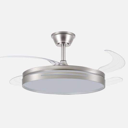 Ventilador de Techo Micenas 106 cm Aspas Retráctiles Níquel Fabrilamp - vista principal | Fabrilamp / Abrila