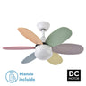 Ventilador de Techo Alves Blanco Fabrilamp / Abrila 175791637