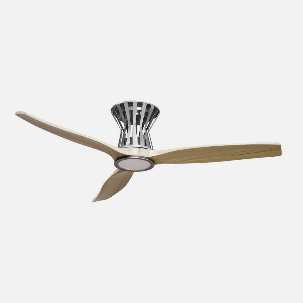 Ventilador de techo con motor DC silencioso y 6 velocidades ajustables