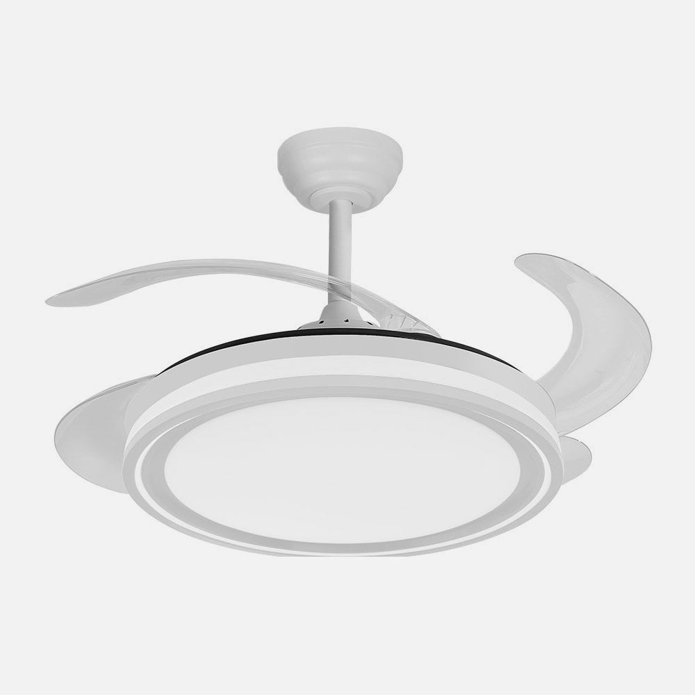 Bandido Ventilador de Techo LED DC Blanco con Mando Fabrilamp / Abrila