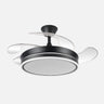 Ventilador de techo Bayomo Fabrilamp / Abrila con aspas retráctiles, ref. 142599009