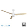 Ventilador de Techo Captus Fabrilamp / Abrila 212391368 con motor DC