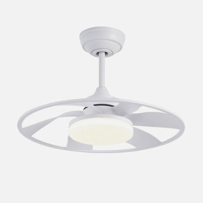 Ventilador de Techo con Luz LED Celsius 55 cm Blanco Fabrilamp - imagen 2 | Fabrilamp / Abrila