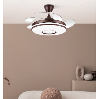 Ventilador de techo con luz LED regulable en intensidad