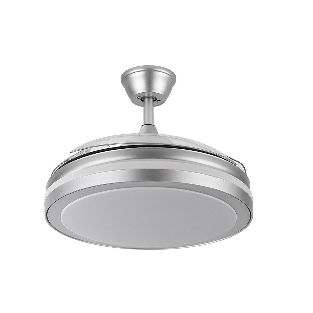 Ventilador Esparta fabricado en Metal y ABS color Plata