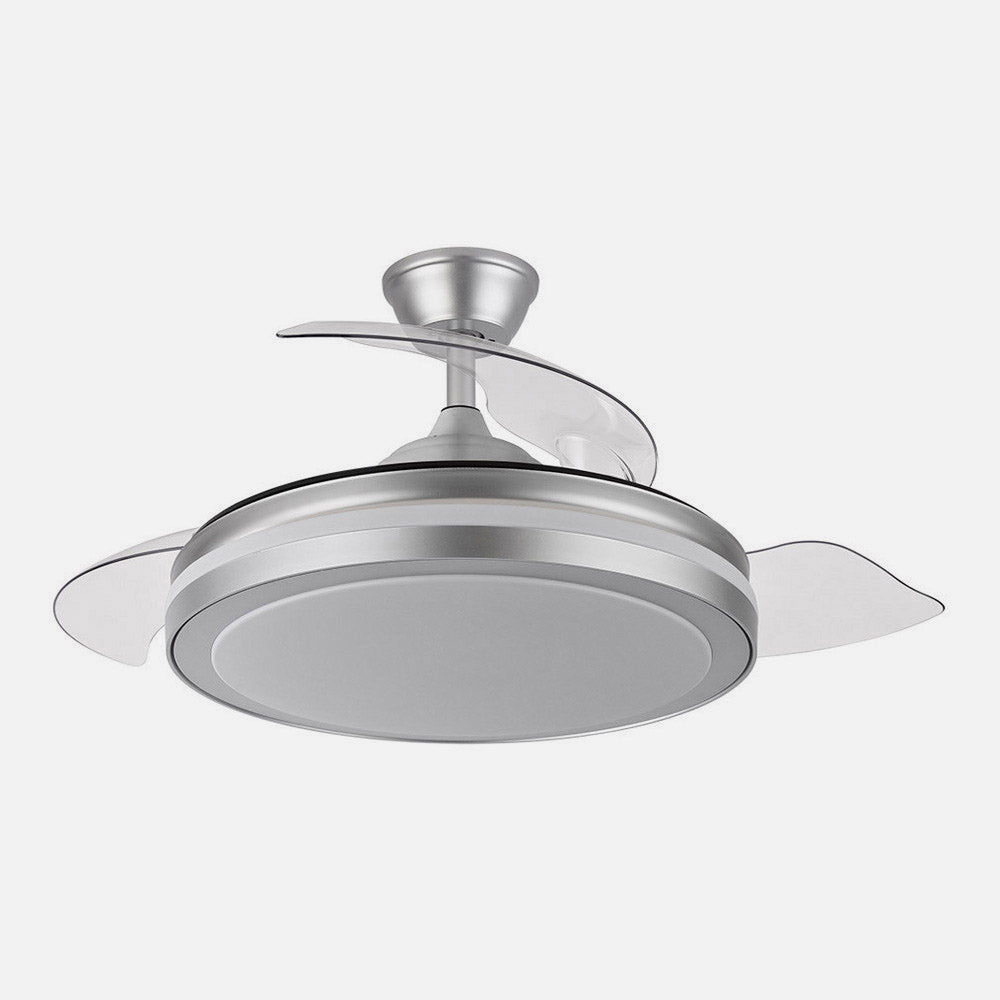Ventilador de techo LED DC Esparta Plata Fabrilamp / Abrila 184791410