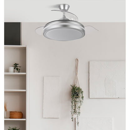 Ventilador de techo con motor DC silencioso y 6 velocidades