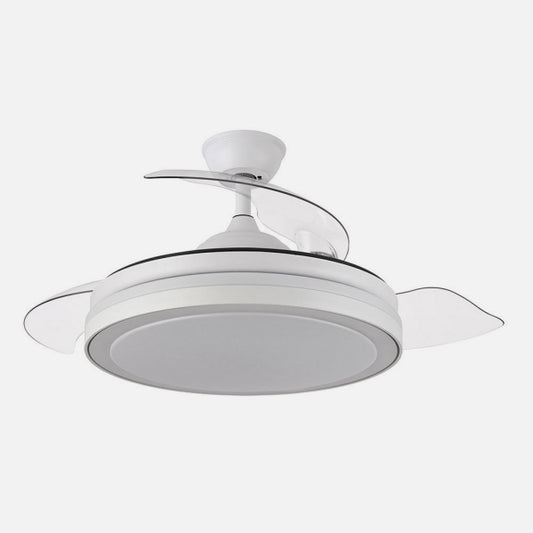 Ventilador de Techo con Luz Esparta Plus 107 cm Blanco Fabrilamp - vista principal | Fabrilamp / Abrila