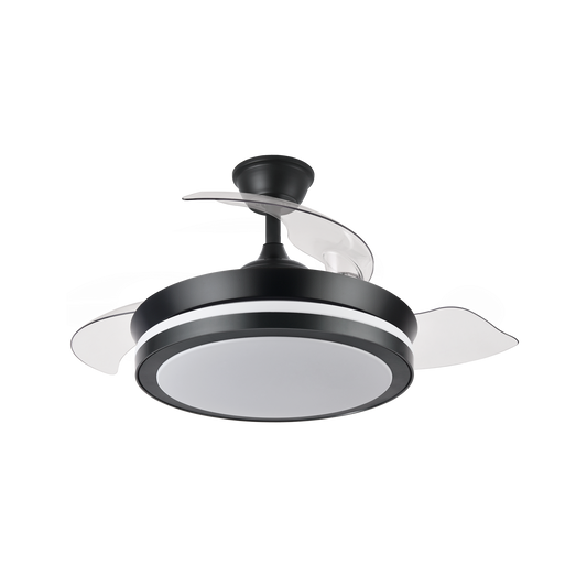 Ventilador de Techo Esparta Negro – vista principal · Ref. 184799009