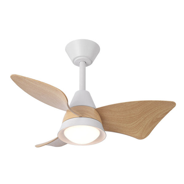 Ventilador de Techo con Luz Jaguar 96 cm Blanco y Haya Fabrilamp - imagen 2 | Fabrilamp / Abrila