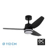 Ventilador de Techo DC Jarama Negro Fabrilamp / Abrila 206791309