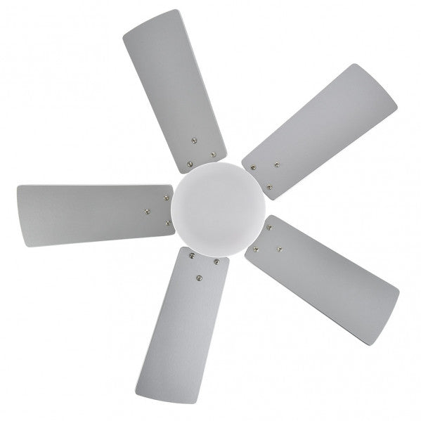 Ventilador de Techo Marta 76 cm con Luz LED Níquel Fabrilamp - imagen 3 | Fabrilamp / Abrila