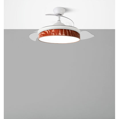 Elegante ventilador de techo moderno ideal para salón