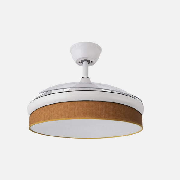 Ventilador de Techo Retráctil Moda 91 cm LED 72W Blanco Fabrilamp - imagen 3 | Fabrilamp / Abrila