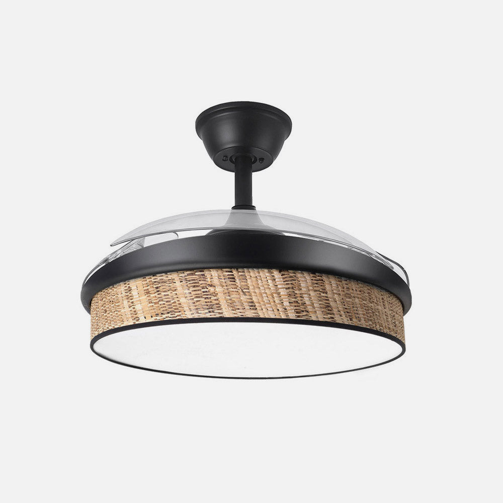 Ventilador de techo LED con 7200 lúmenes y temperatura de color ajustable