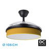 Ventilador de techo MODA Fabrilamp / Abrila con motor DC, ref. 212491009