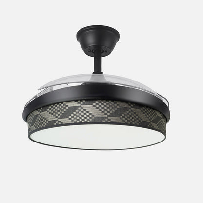 Ventilador de techo LED con Motor DC silencioso y 3 temperaturas de luz