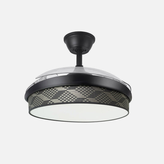 Ventilador de Techo MODA 91 cm Aspas Retráctiles LED Negro Fabrilamp - vista principal | Fabrilamp / Abrila
