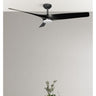 Ventilador de Techo DC Negro Fabrilamp / Abrila Niger 211591309