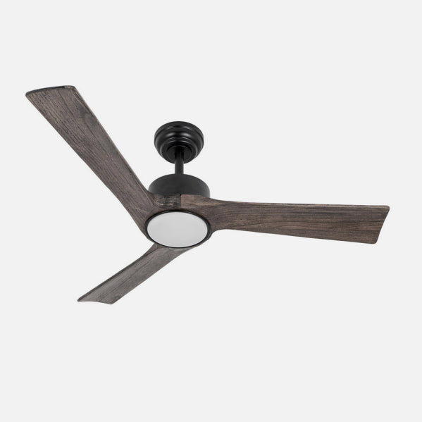 Ventilador de Techo con Luz LED Orinoco 107 cm Negro y Roble Fabrilamp - imagen 3 | Fabrilamp / Abrila