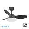 Ventilador de Techo PARAMO Negro Fabrilamp / Abrila 207291309