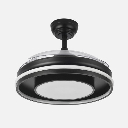 Ventilador Pitufo fabricado en Metal color Negro