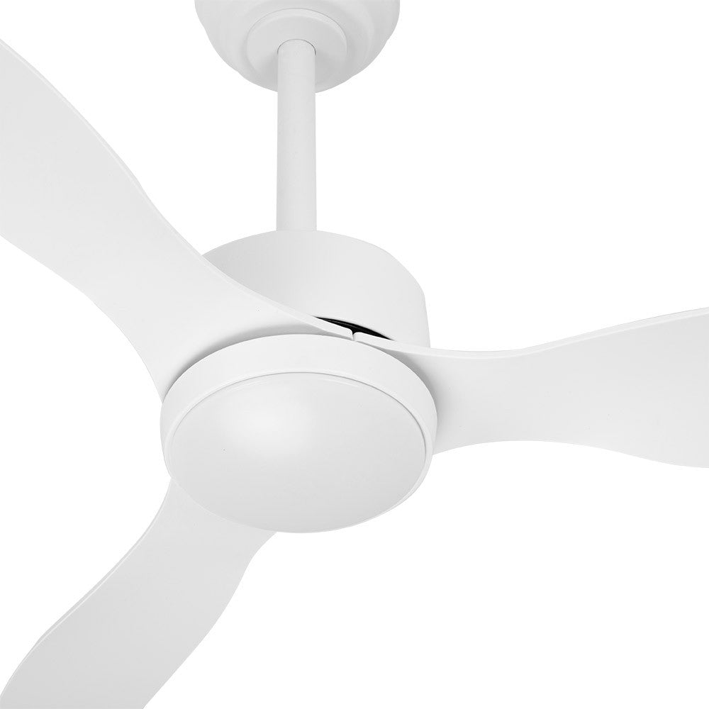 Ventilador Serpa fabricado en Metal y ABS color Blanco