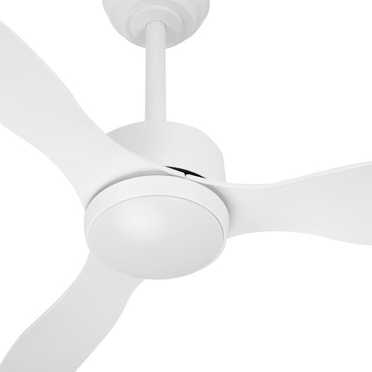 Ventilador Serpa fabricado en Metal y ABS color Blanco