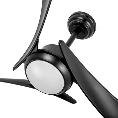 Ventilador de Techo con Luz LED Tarento 132 cm Negro Fabrilamp - imagen 3 | Fabrilamp / Abrila