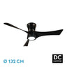 Ventilador de Techo DC TIANAS Negro Fabrilamp / Abrila 212191309