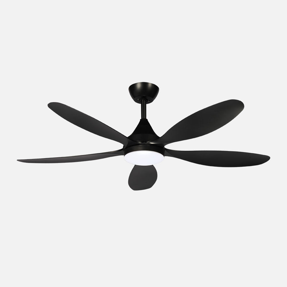 Ventilador de Techo Tobarra Fabrilamp / Abrila con LED y Motor DC, Ref. 262391509