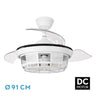 Ventilador Techo Tornado Mini Blanco Fabrilamp / Abrila 222699001