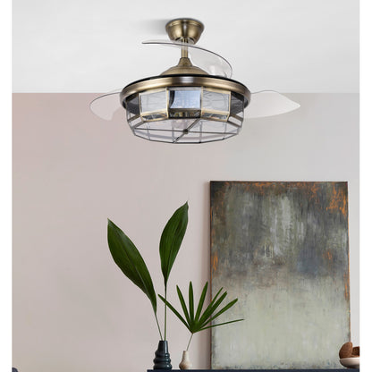 Ventilador de techo con Motor DC y 6 velocidades ajustables