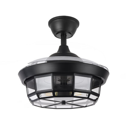 Ventilador de Techo Tornado Mini Negro 91 cm con Luz Fabrilamp - imagen 2 | Fabrilamp / Abrila