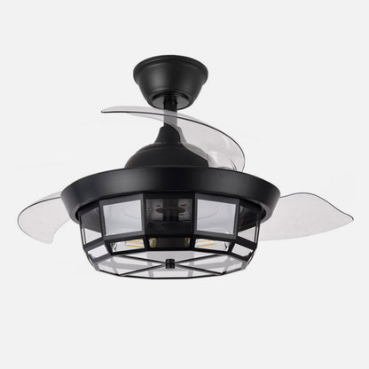 Ventilador de Techo Tornado Mini Negro 91 cm con Luz Fabrilamp - imagen 3 | Fabrilamp / Abrila