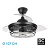 Ventilador de Techo Tornado Negro Fabrilamp / Abrila 222691309
