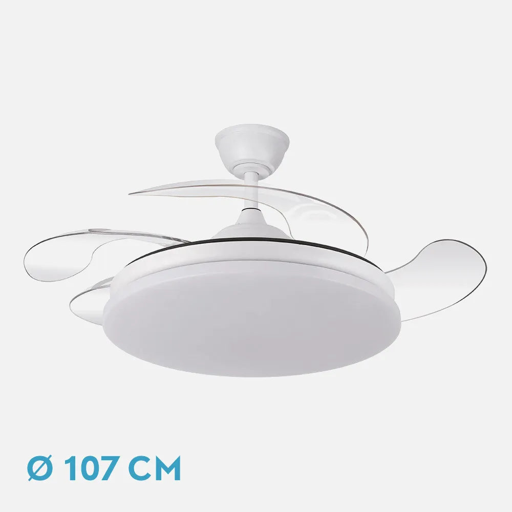 Ventilador Tridente Blanco Fabrilamp