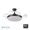 Ventilador Techo LED Silencioso Fabrilamp / Abrila Tridente Mini 236399009