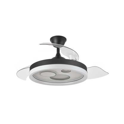 Ventilador de Techo Turia 107 cm Aspas Retráctiles LED Fabrilamp - vista principal | Fabrilamp / Abrila · Ref. 184891409